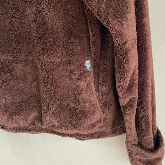 The North Face Women's AP4C Glacier Fleece 1/4 Zip Jacket - Brown - Small - Picture 7 of 10